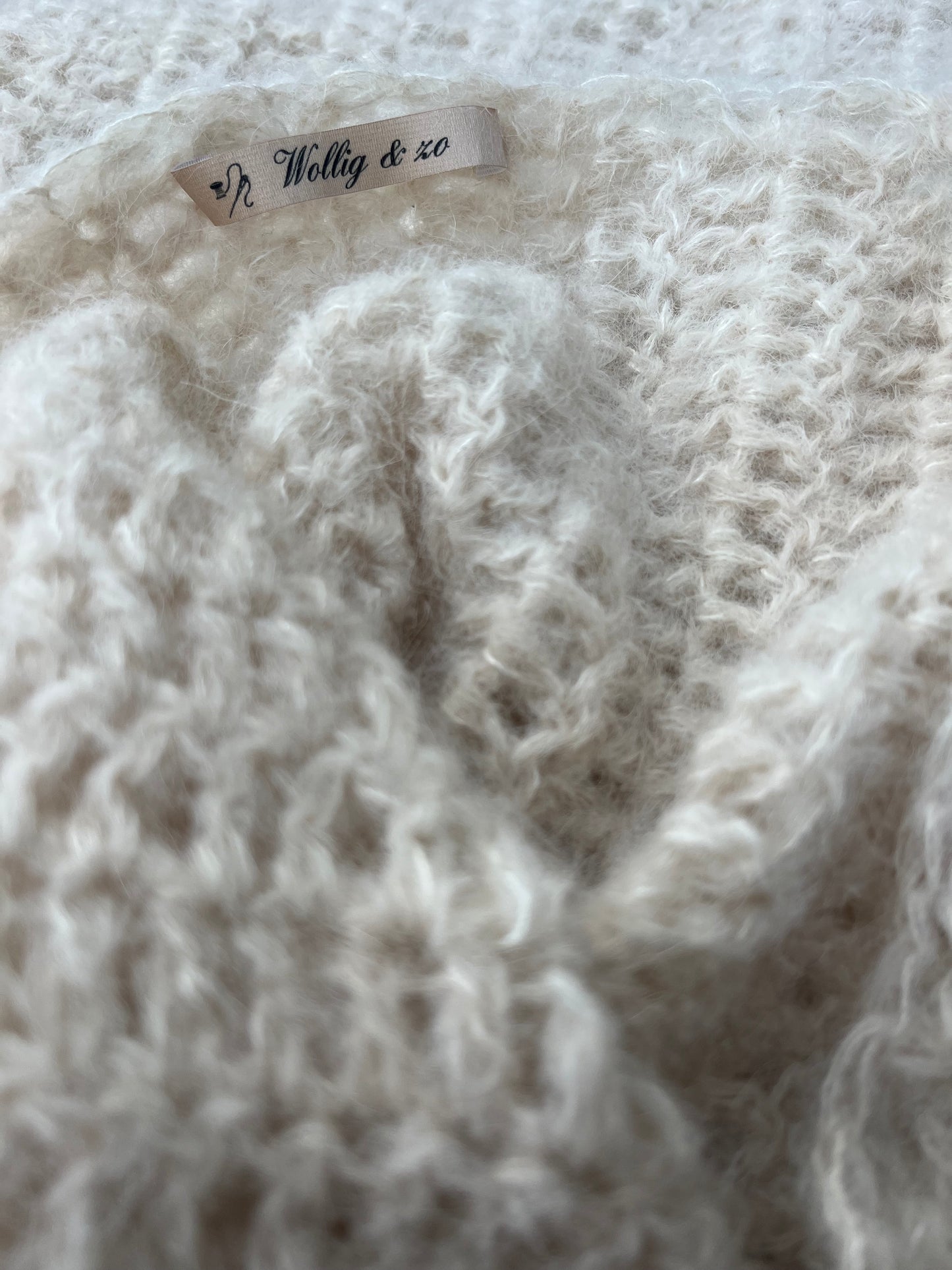 Vest ‘Qwente’ - alpaca-zijde