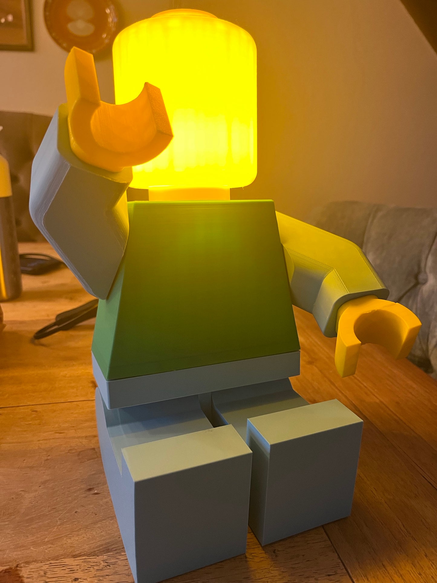 Lego lamp