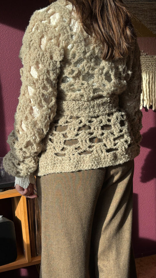 Vest met fantasie patroon